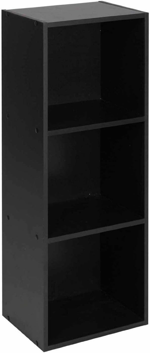 3-Tier Wooden Bookcase – Display & Storage Shelf Unit