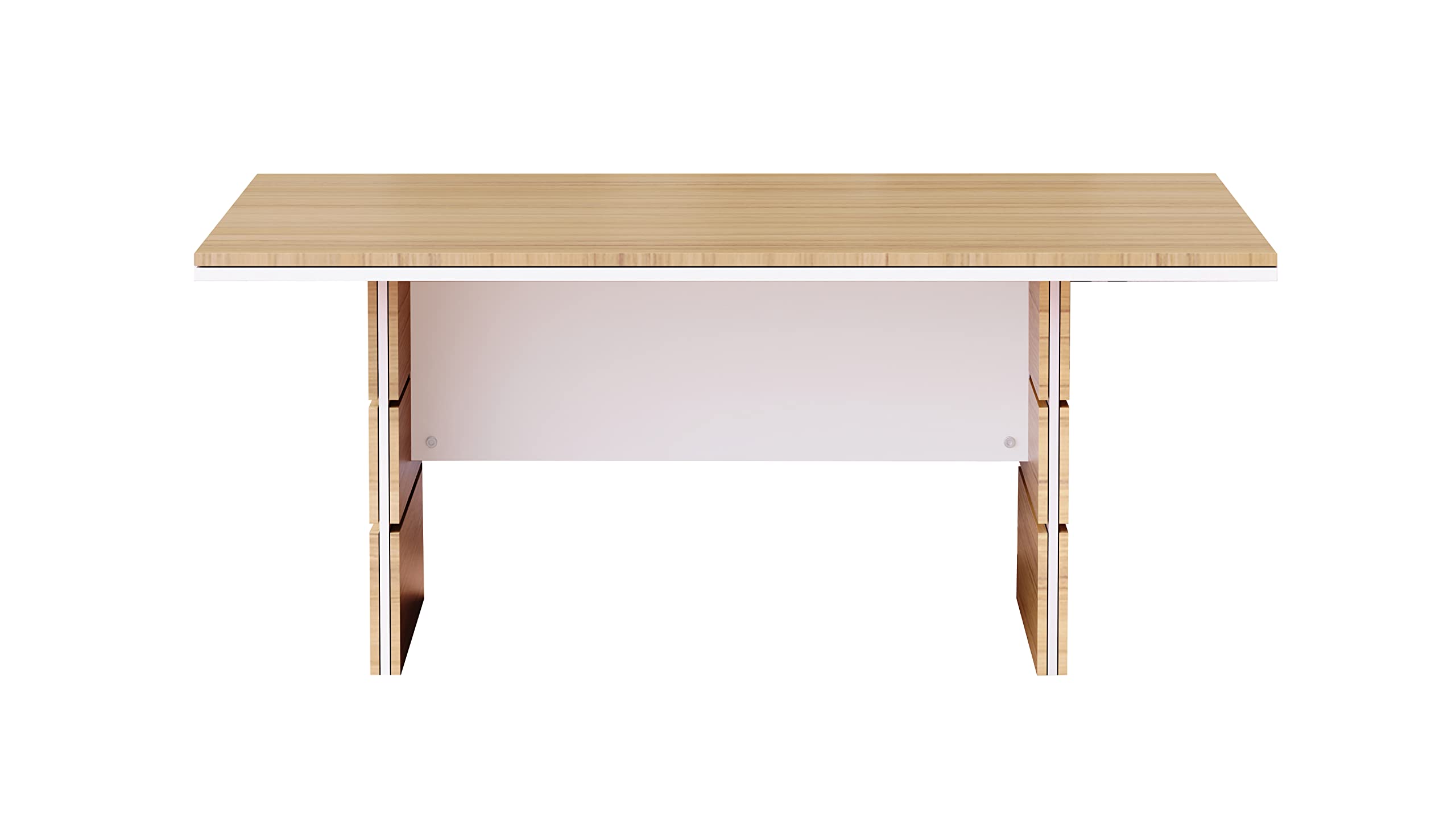 Mahmayi Modern Conference Table, Office Meeting Table, Conference Meeting Room Table - Light Concrete, 480CM