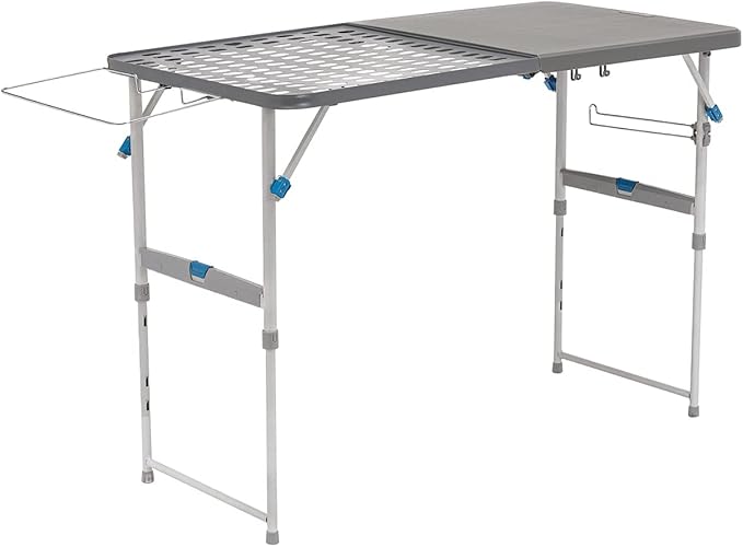 Core 4 Foot Tailgating Table – Adjustable Height, Camping Table