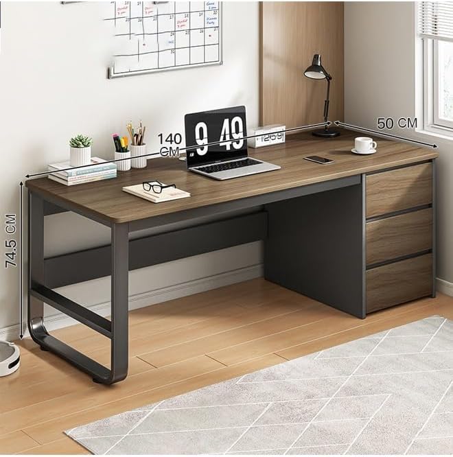 Multifunctional Computer Table And Office Desk With 3 Drawers