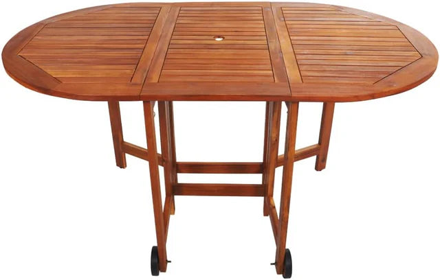 Foldable & Movable Patio Bistro Set-GCC Home Center