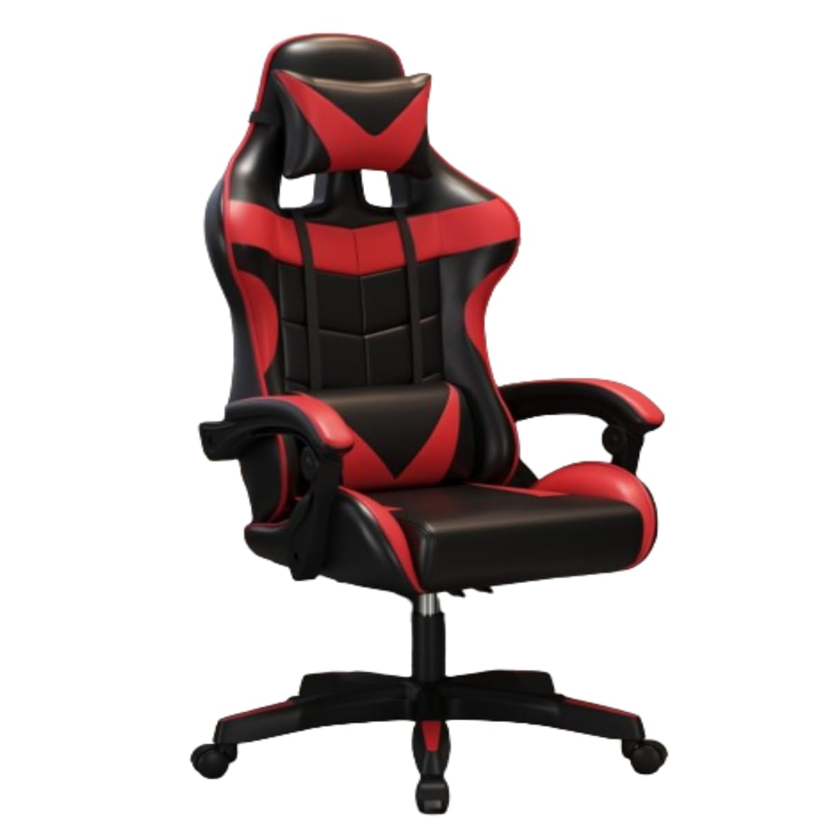 Peng General Gaming Chair with Footrest,Racing Gaming Chair,Computer Gamer Chair,Ergonomic Game Chair with Adjustable Headrest and Lumbar Support (Blue)-GCC Home Center
