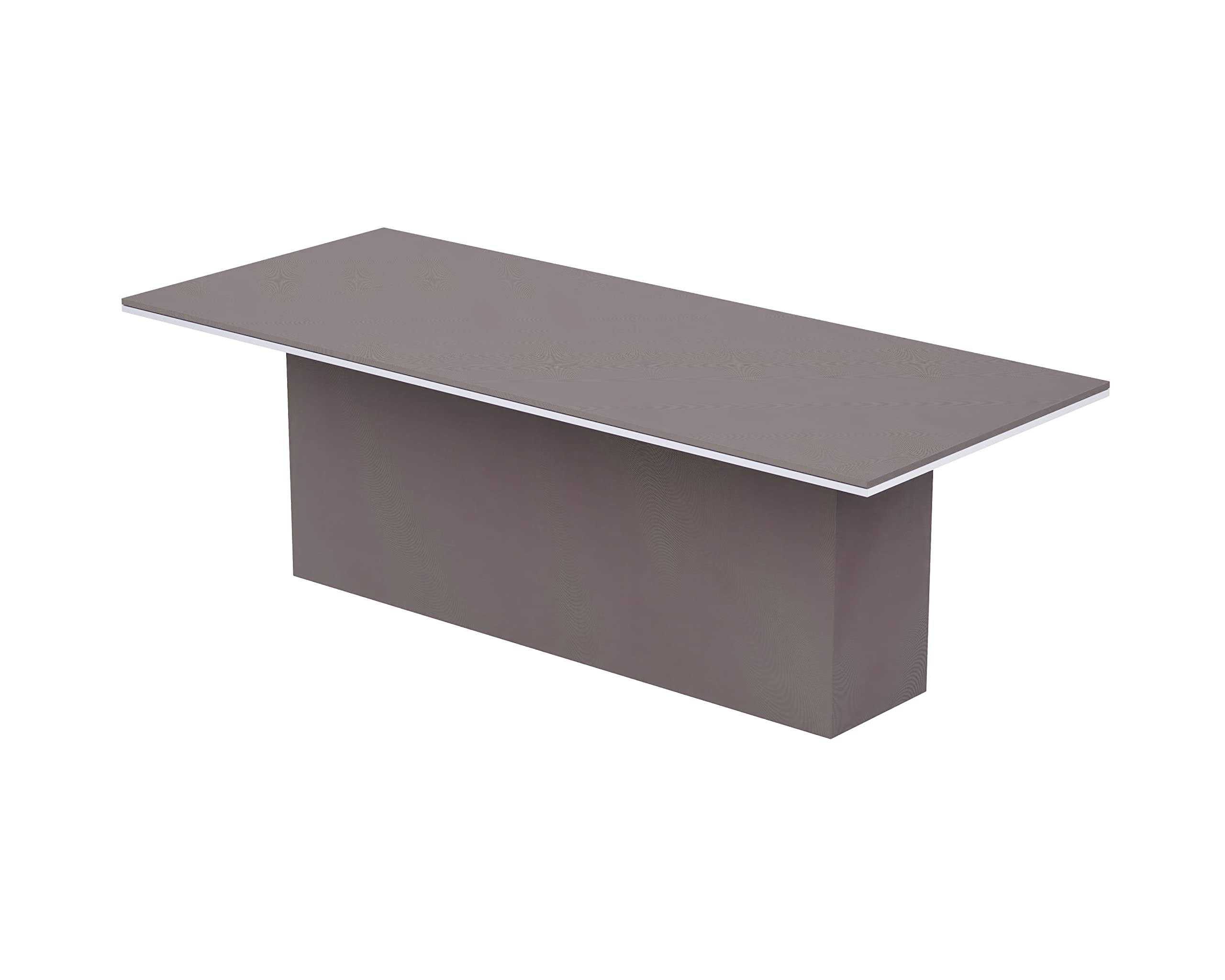 Mahmayi Modern Conference Table, Office Meeting Table, Conference Meeting Room Table - Light Concrete, 480CM