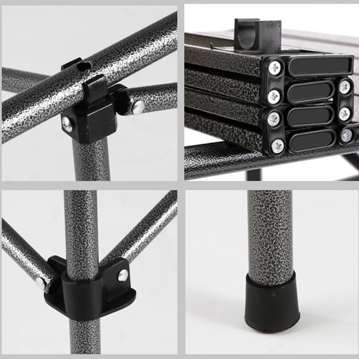 Outdoor Camping Folding Table – Lightweight Aluminum Tabletop with Carry Bag