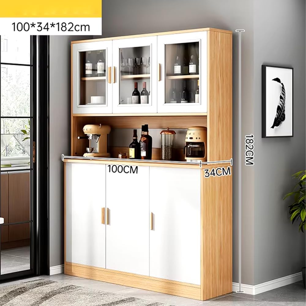 Modern Wooden Kitchen Cabinet with Door 100 CM