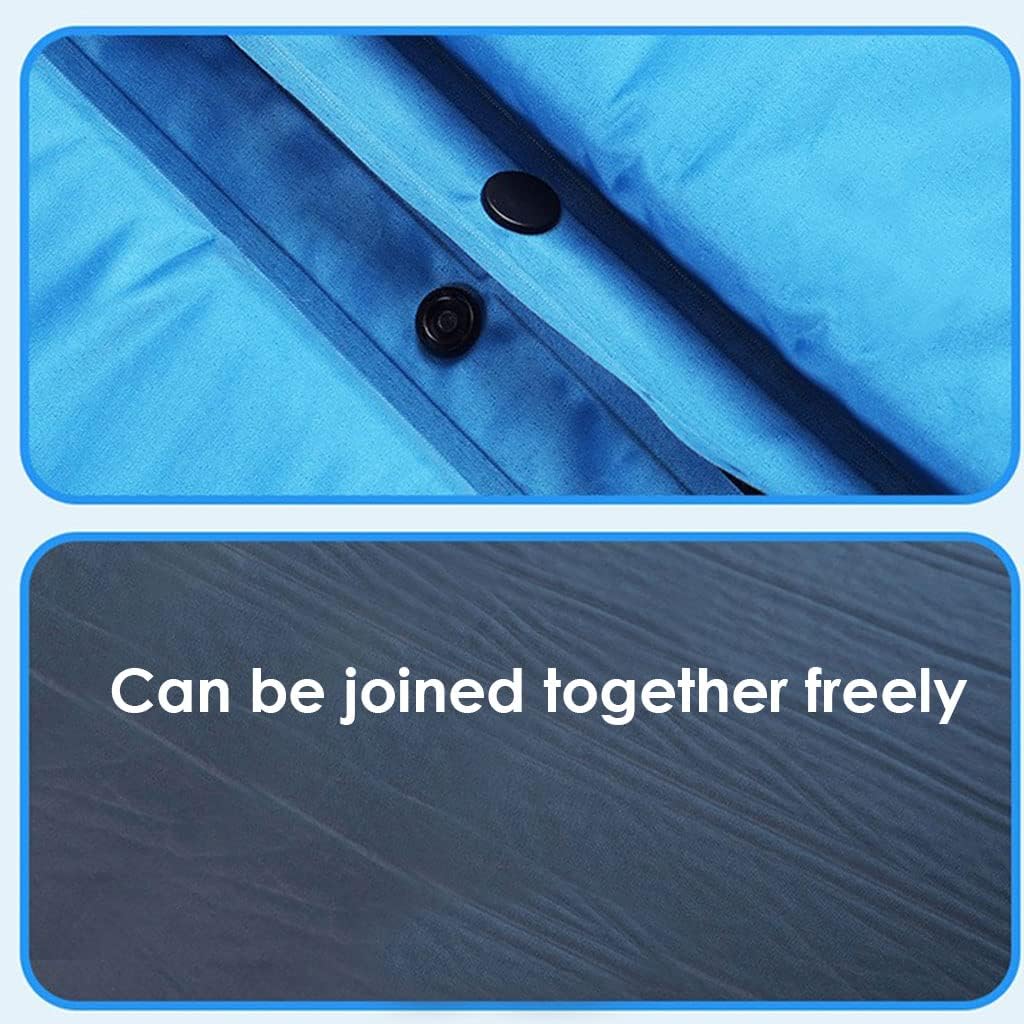 Moonmen Inflatable Camping Sleeping Pad, Self-Inflating Sleeping Mat with Pillow, No Pump Requied Compact Ultralight Waterproof Camping Air Mattress for Backpacking, Hiking, Tent (Camo)