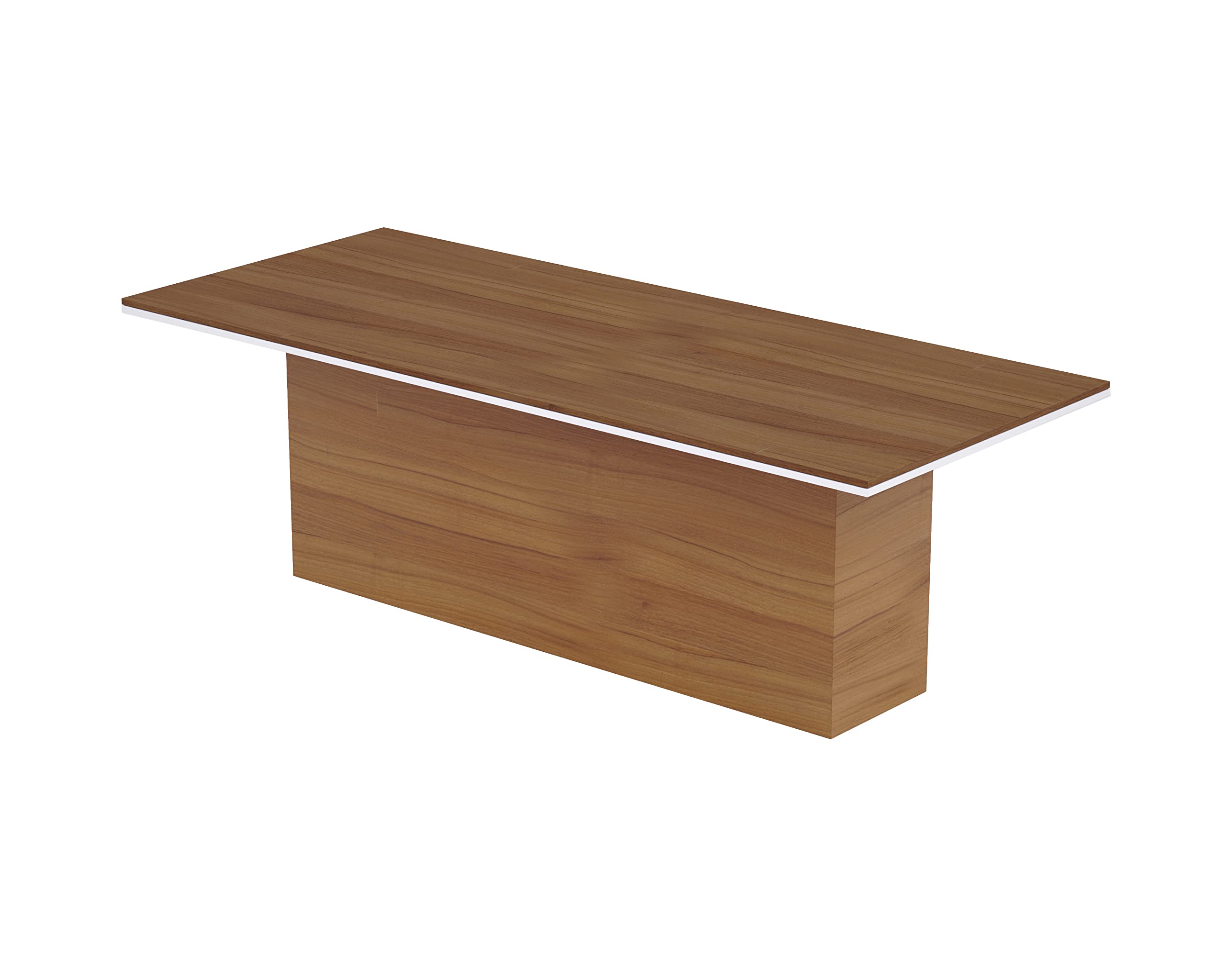 Mahmayi Modern Conference Table, Office Meeting Table, Conference Meeting Room Table - Light Concrete, 480CM