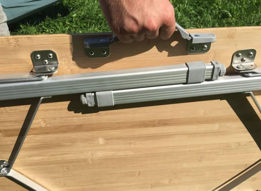 Bamboo Folding Table 80 cm