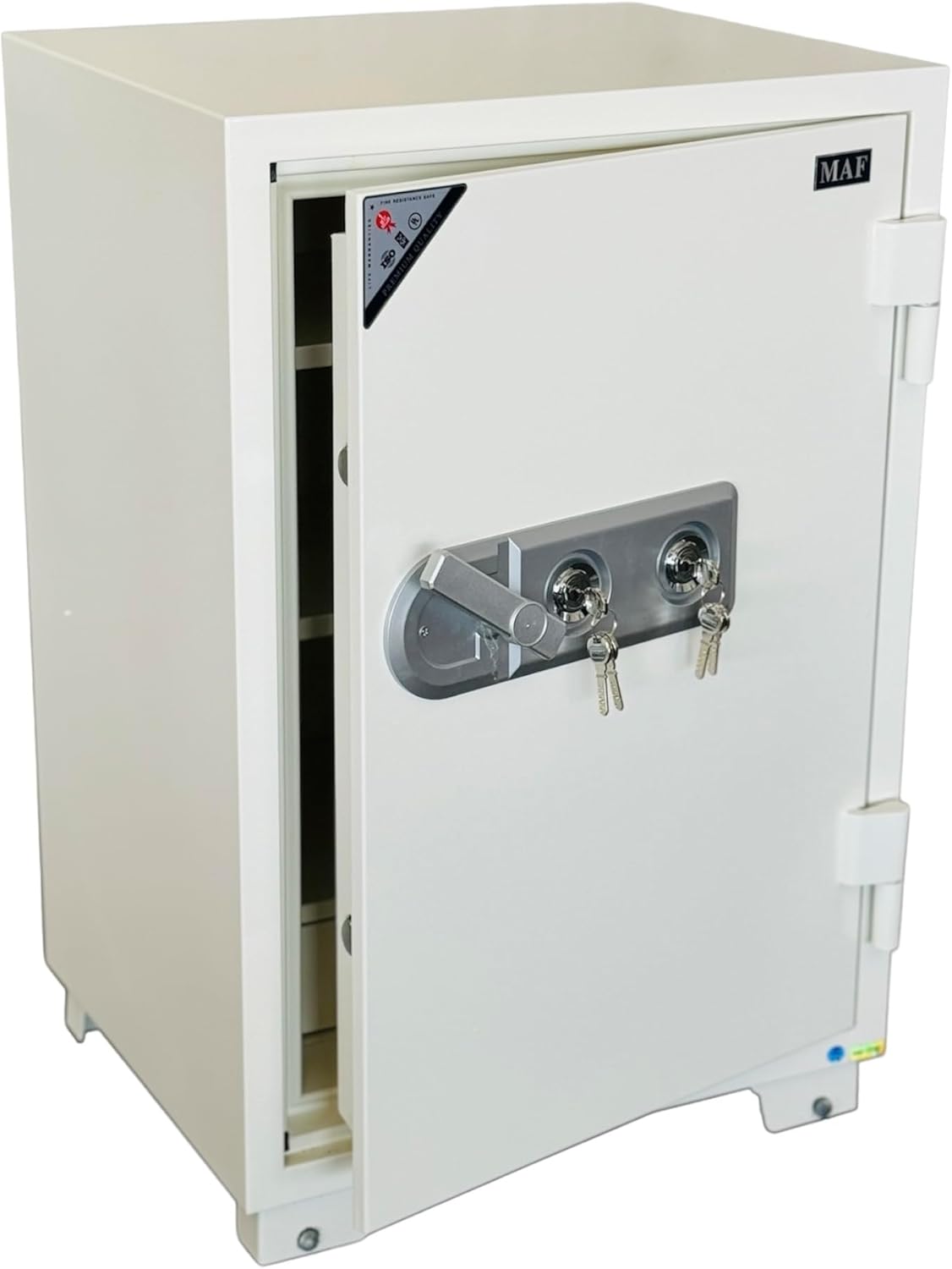 MAF Fireproof Safe Box with Key, Fire Safety Locker for Home Office Safe Box With Key Lock (90X55X50)-GCC Home Center