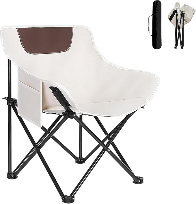 Camping Chairs, Folding Chair for Beach Patio Outdoor Lawn Floor-GCC Home Center