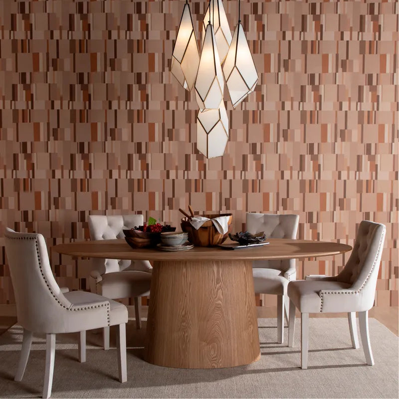 Modern Natural Design Dining Table Natural – 200x110 cm