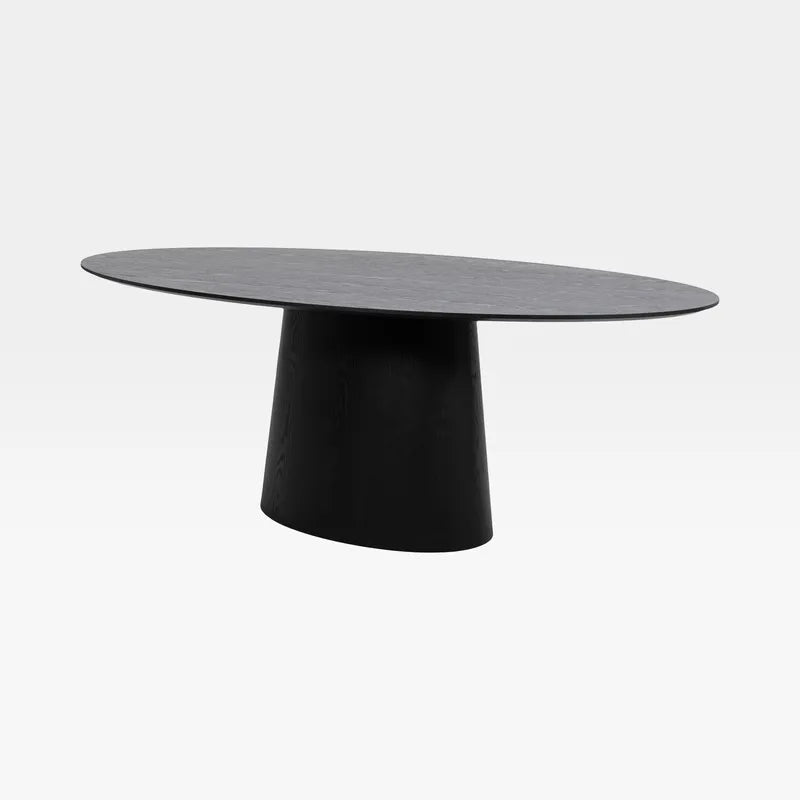 Modern Elegance Dining Table Black – 200x110 cm