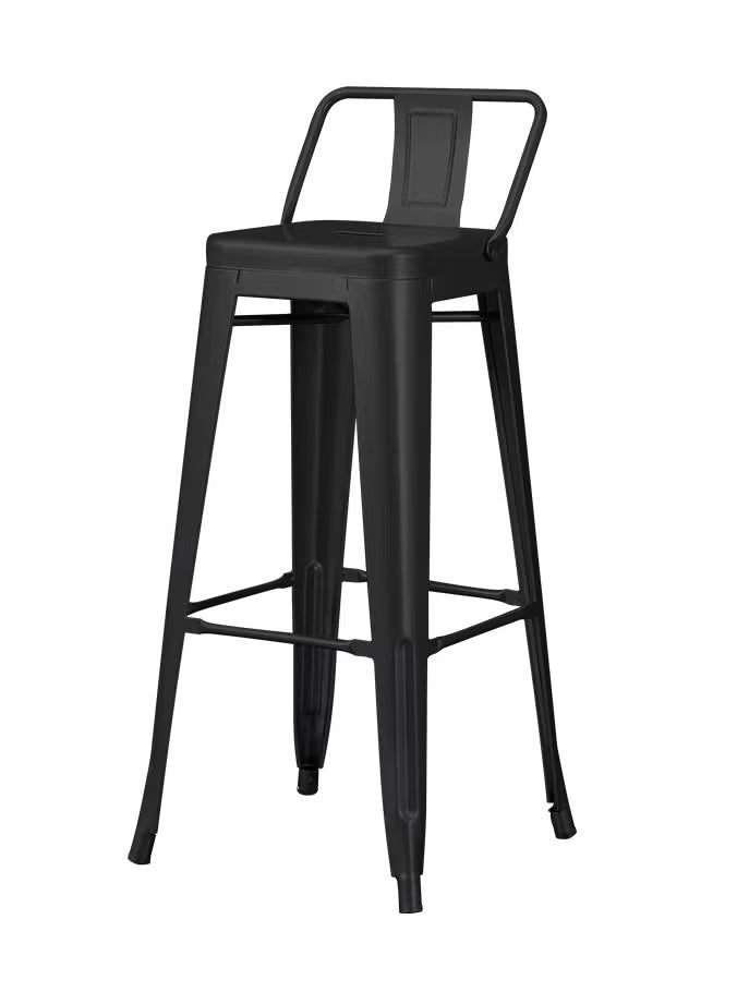 Bar Table Chair,Black High Chair,Black Steel Bar Stool,Home Bar Furniture