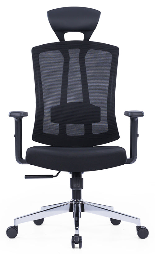 High Back Mesh Ergonomic Chair for Office with Chrome Base