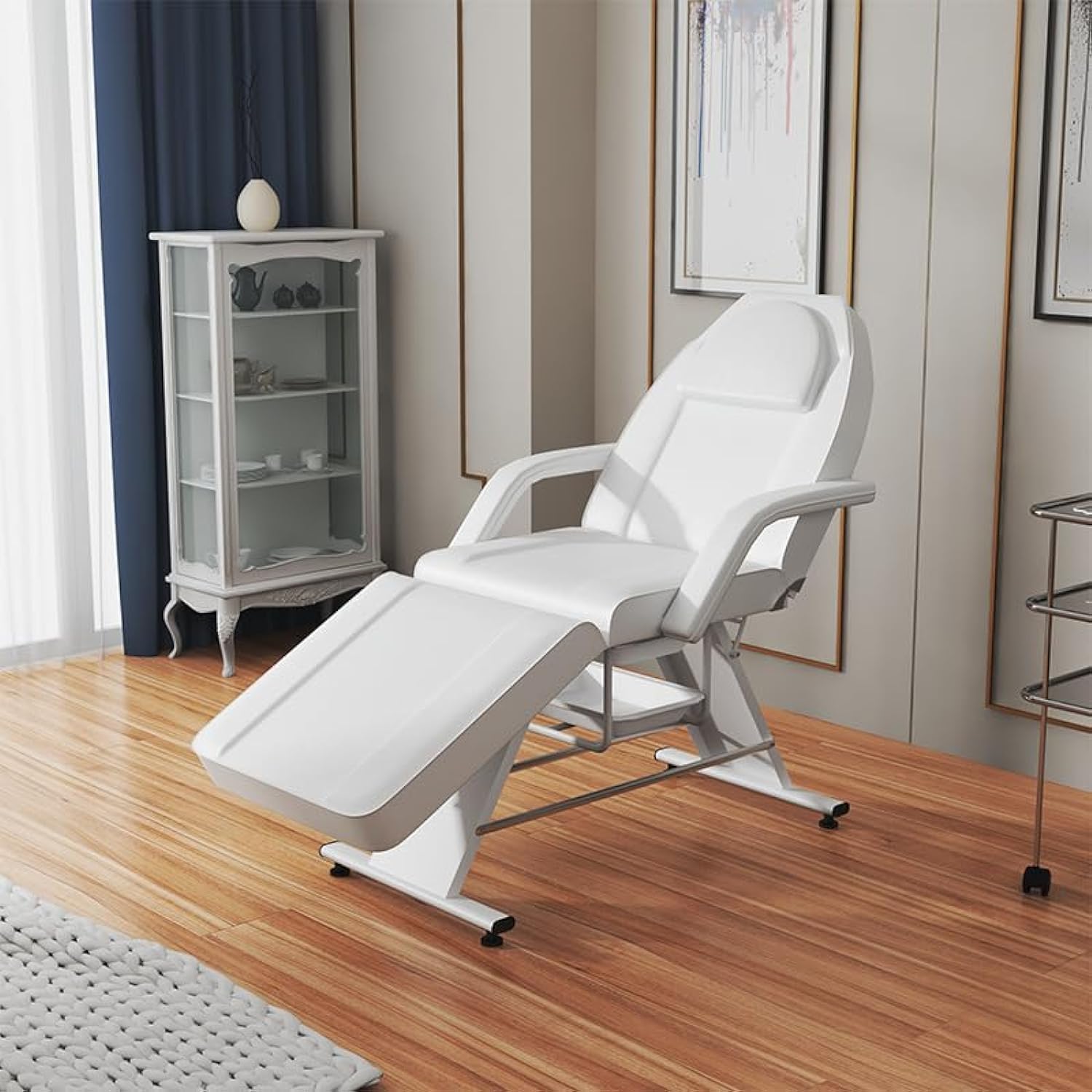 COOLBABY Folding Beauty Salon Massage Examination Bed - Tattoo Chair, Micro Beauty Body and Ciliary Bed