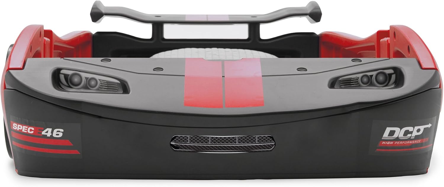 Children Turbo Race Car Twin Kid car Bed