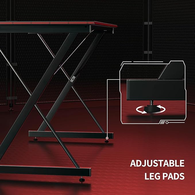 Gaming Desk – PC Computer Desk for Home Office and Gamers