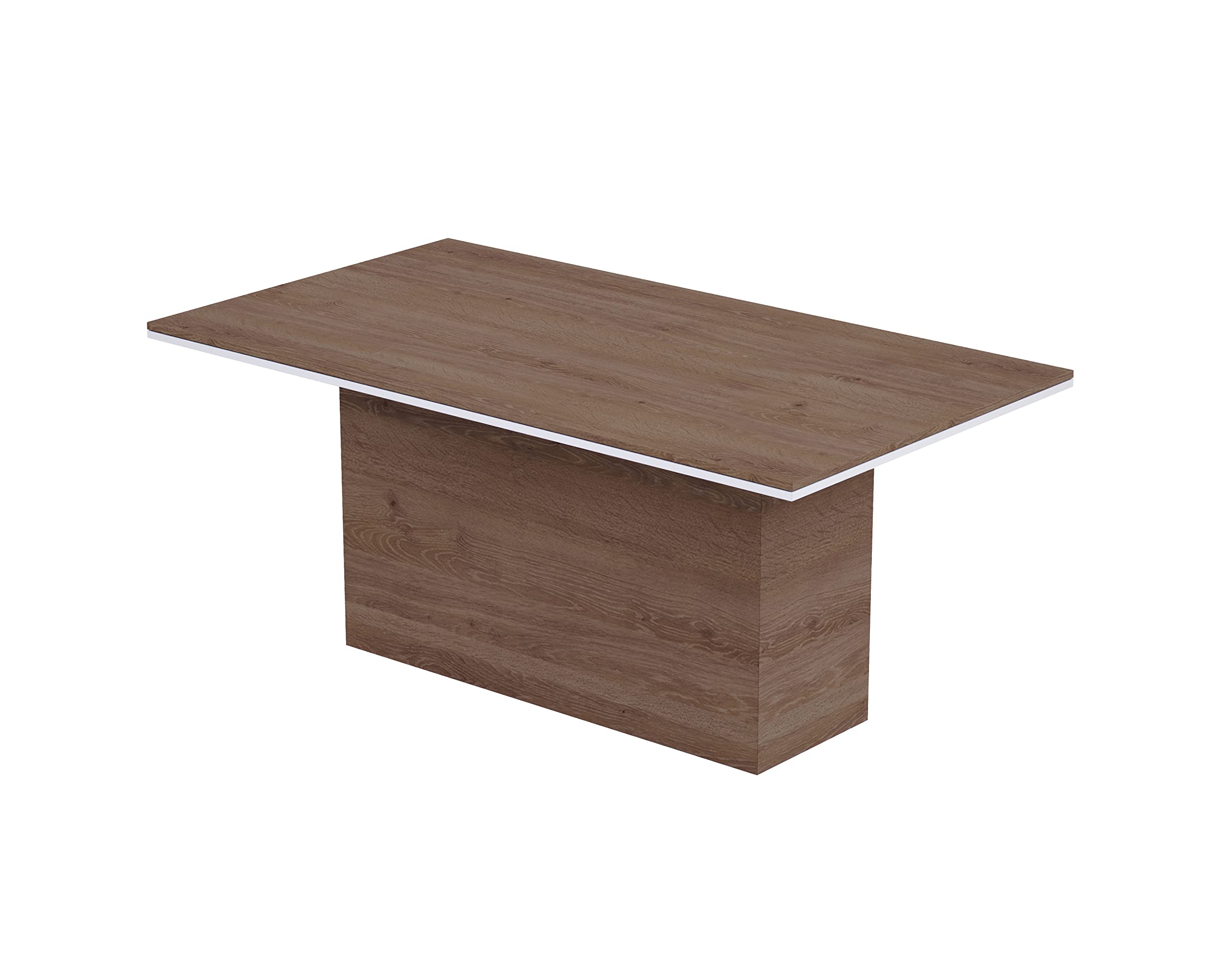Mahmayi Modern Conference Table, Office Meeting Table, Conference Meeting Room Table - Light Concrete, 480CM