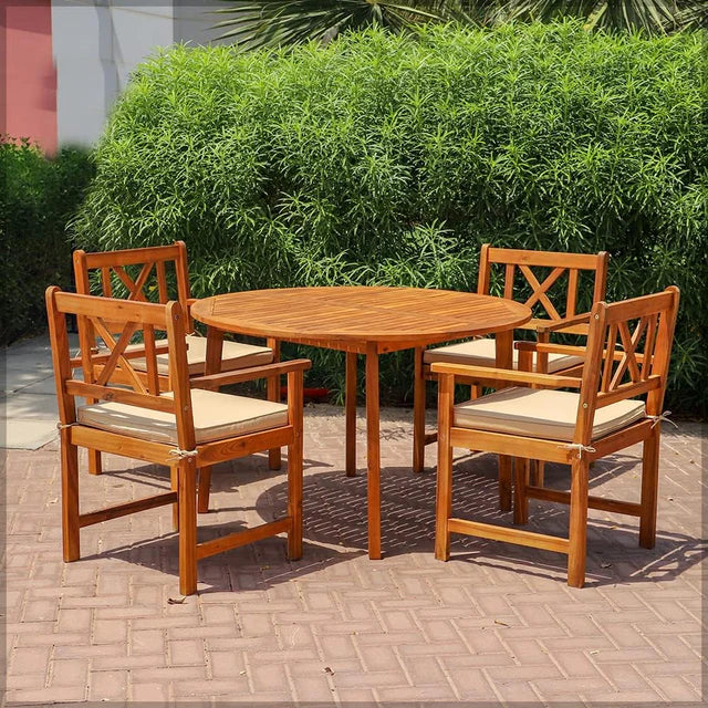 Elegant Dining Table Set. Outdoor/Indoor Set-GCC Home Center