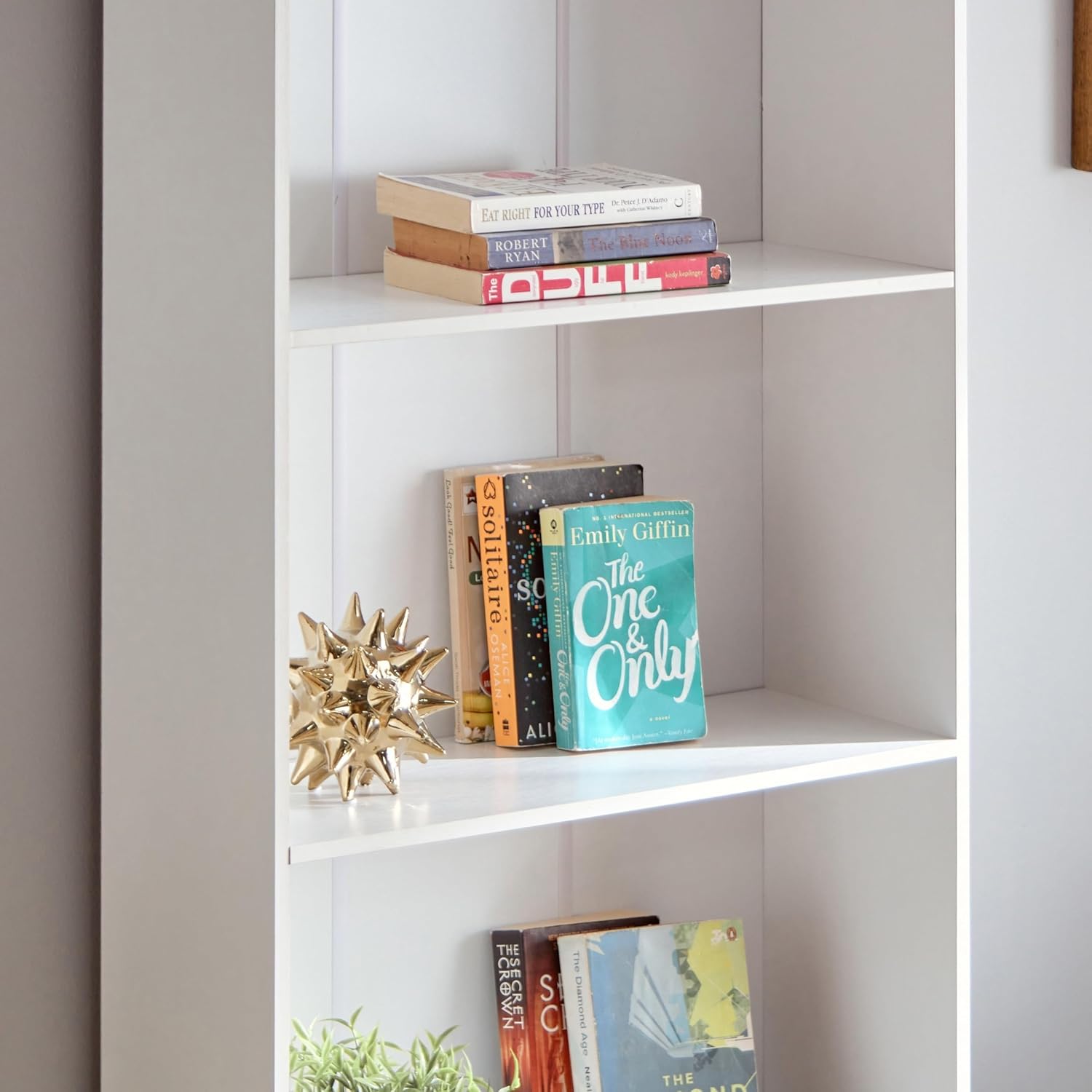 Agata Bookcase with 5 Shelves-GCC Home Center