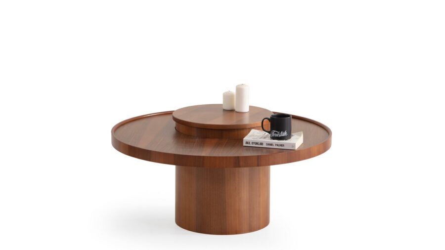 Walnut Coffee Table, Classic Design With Modern Refinement
