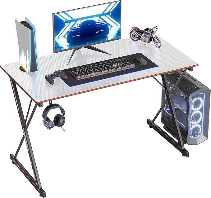 Gaming Desk – PC Computer Desk for Home Office and Gamers