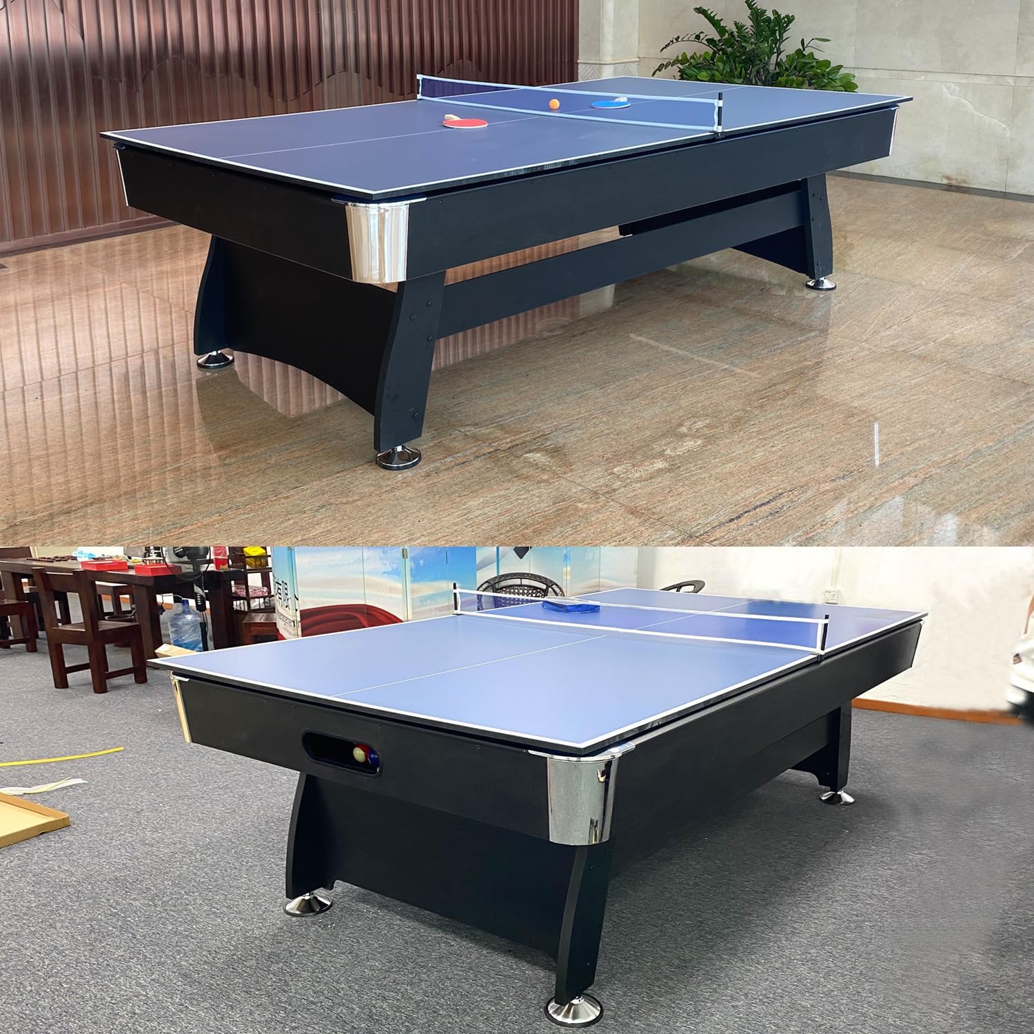 3 IN 1 Professional Billiard Pool Tables