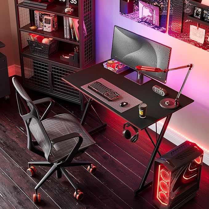 Gaming Desk – PC Computer Desk for Home Office and Gamers