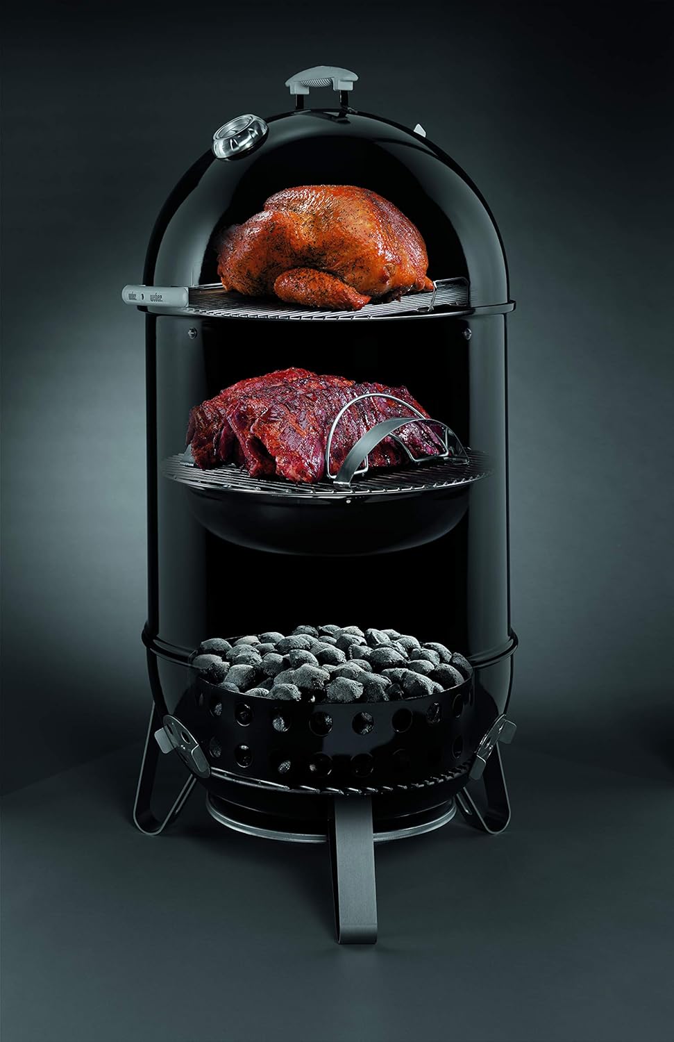 Weber Smokey Mountain Cooker 57cm|Premium Grill |CHA_KET 731004