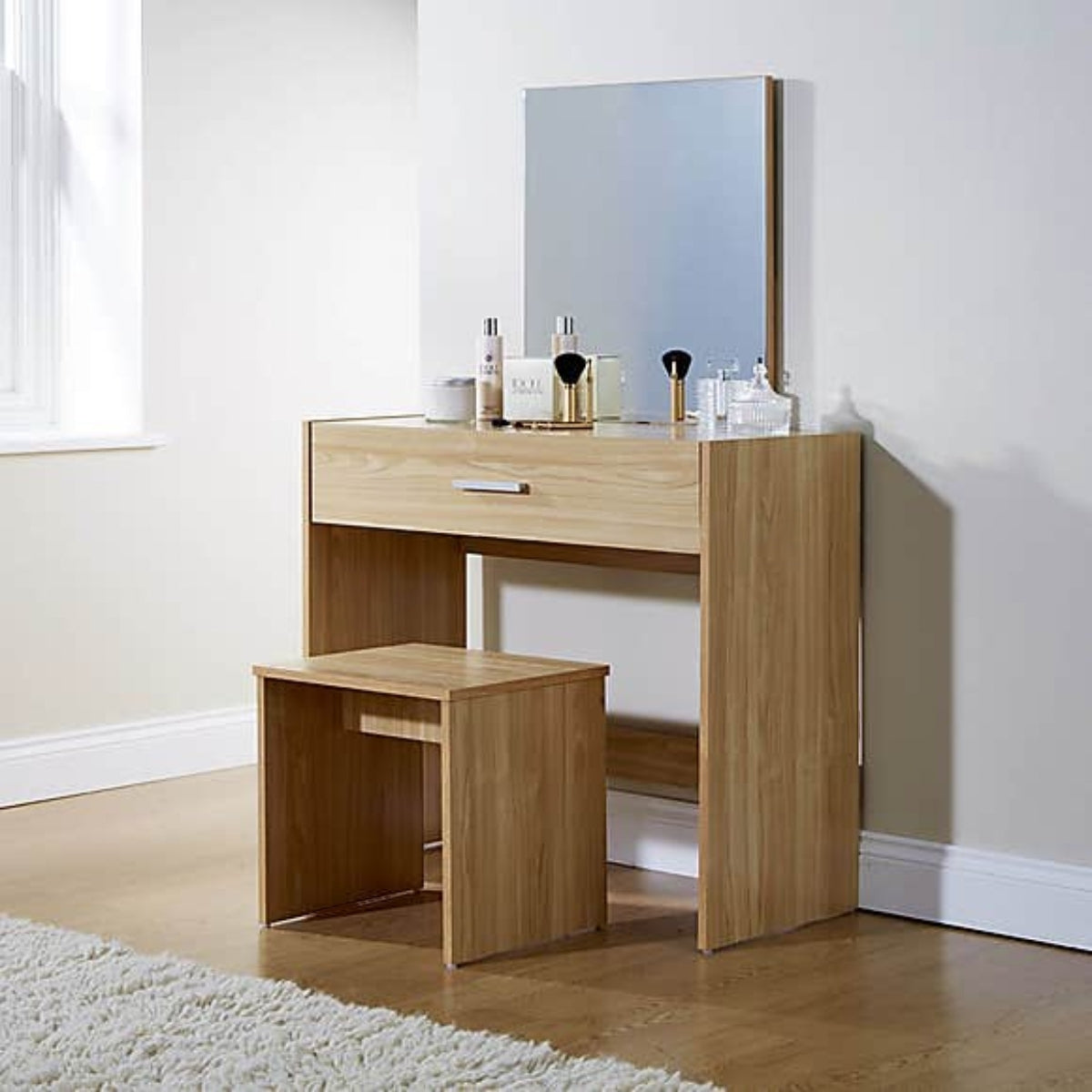 Julia Brown Dressing Table Set-GCC Home Center