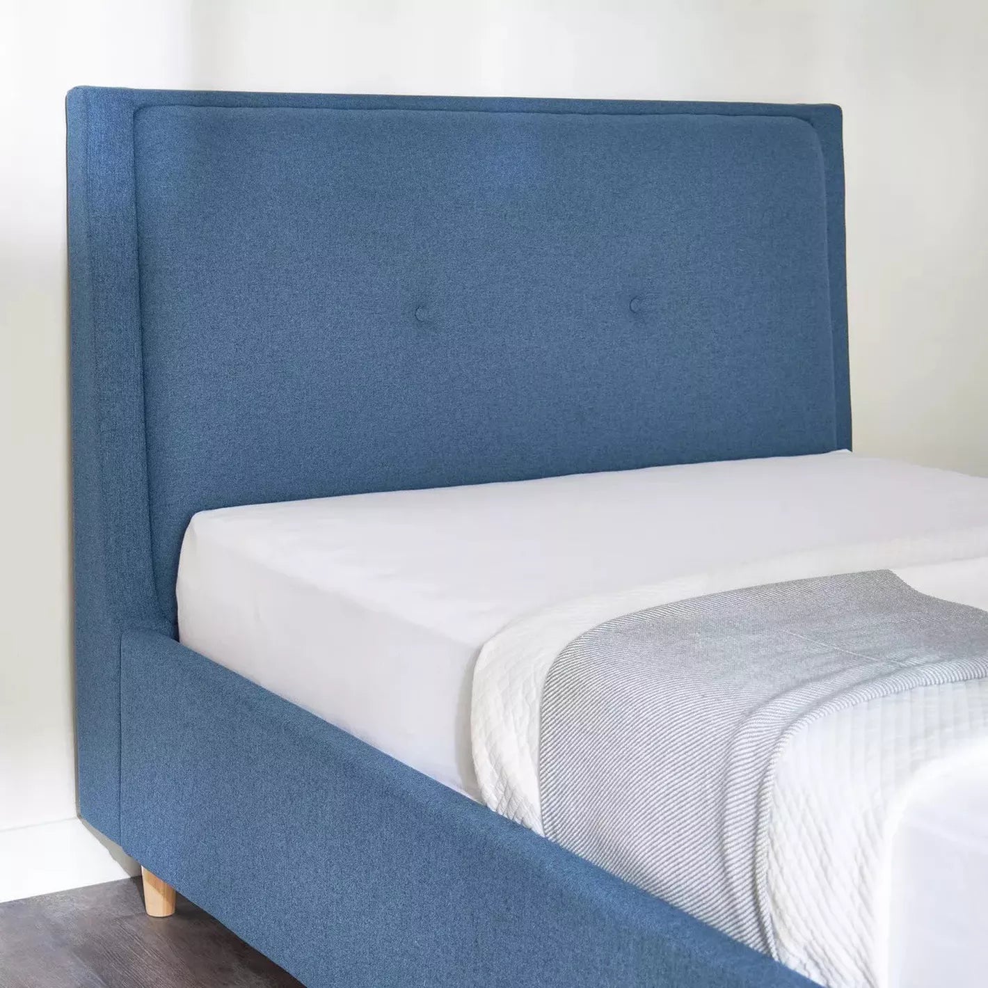 Single Bed 120x200 cm - Blue-GCC Home Center