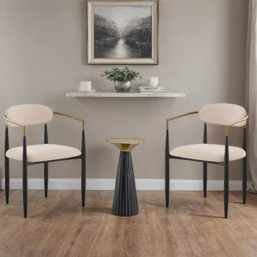 3-Piece Modern Tea Table Set – Elegant & Space-Saving