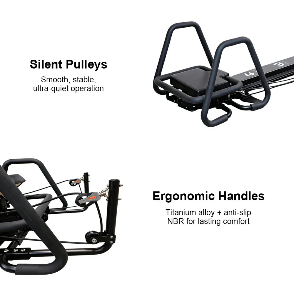 Mini Supermodel Adjustable Pilates Reformer Machine for Fitness Clubs Studio Use & Home Training