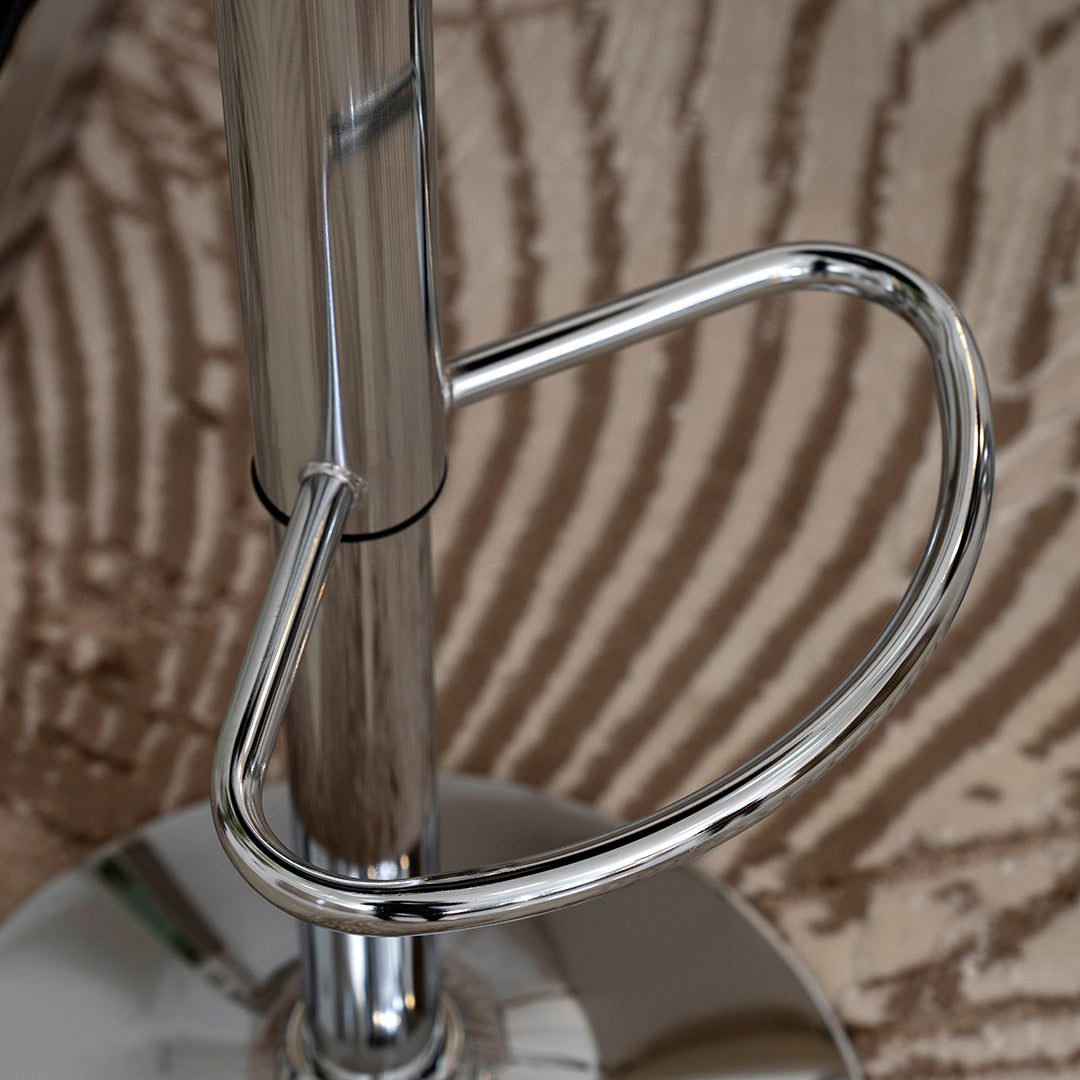 Velvet Fabric Bar Chair