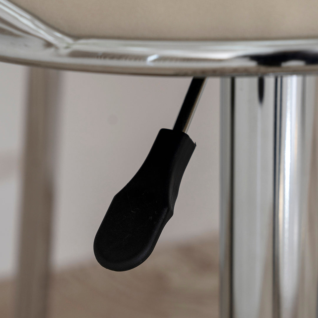 Velvet Fabric Bar Chair