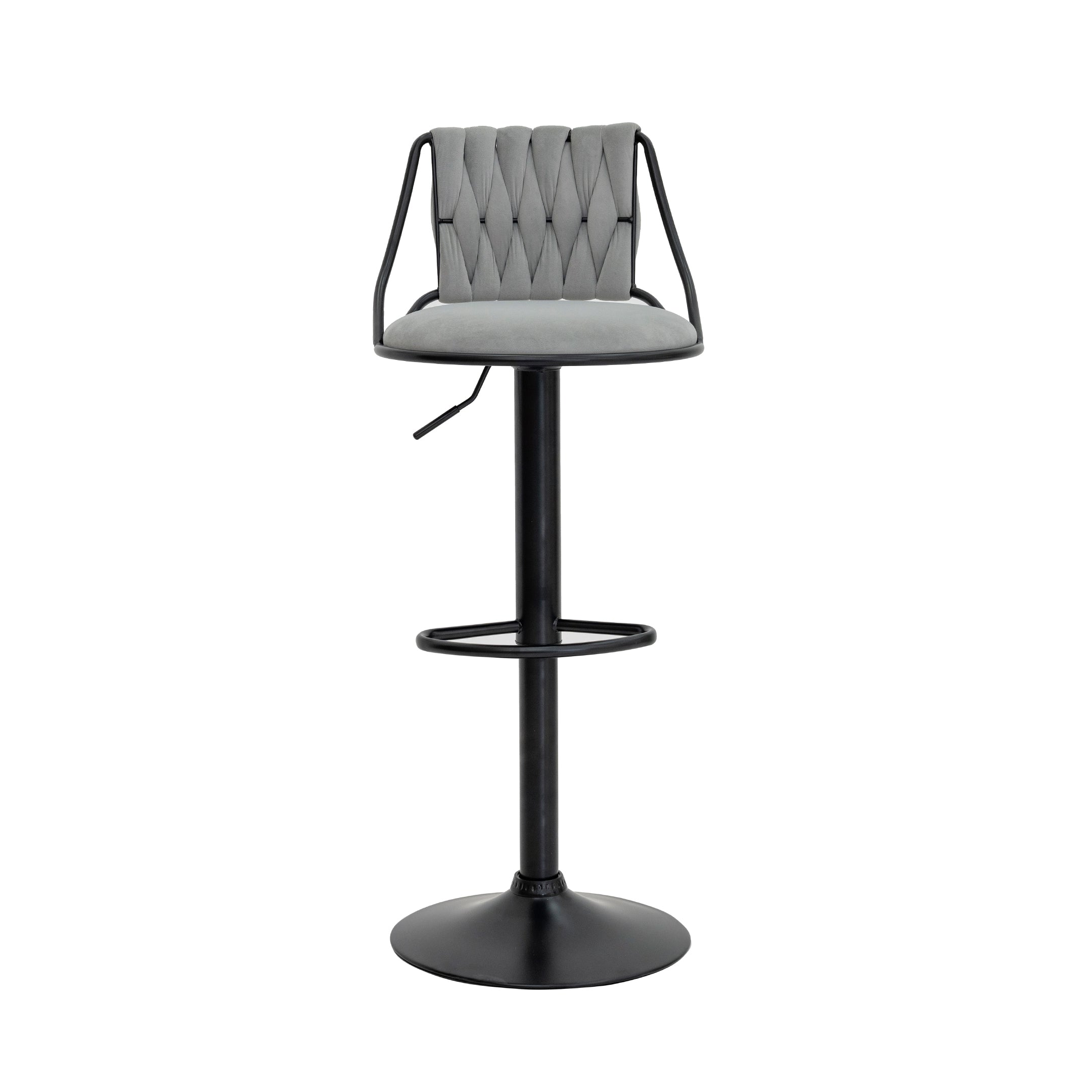 Bar Chair – Modern Velvet Bar Stool