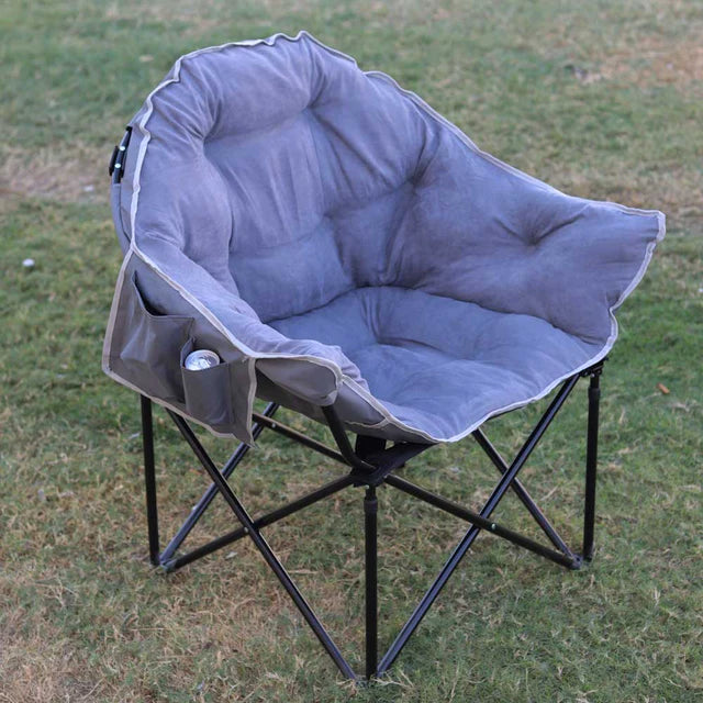 Padded Folding Club Camping Chair