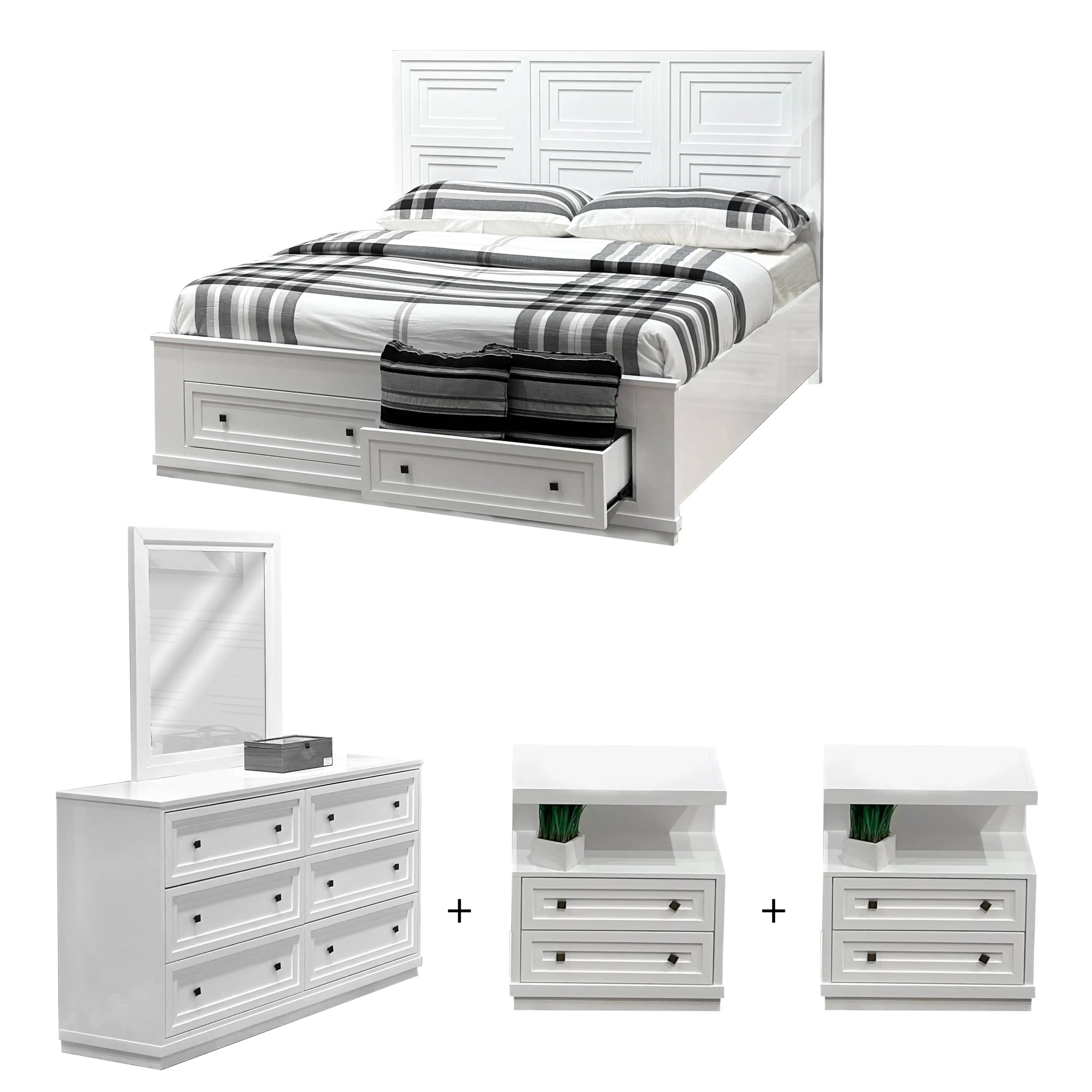 5 Pcs. King Bedroom Set