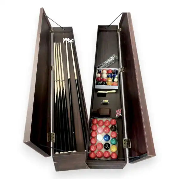 Caesar 8ft Professional Pool Table with 2 Storage Benches