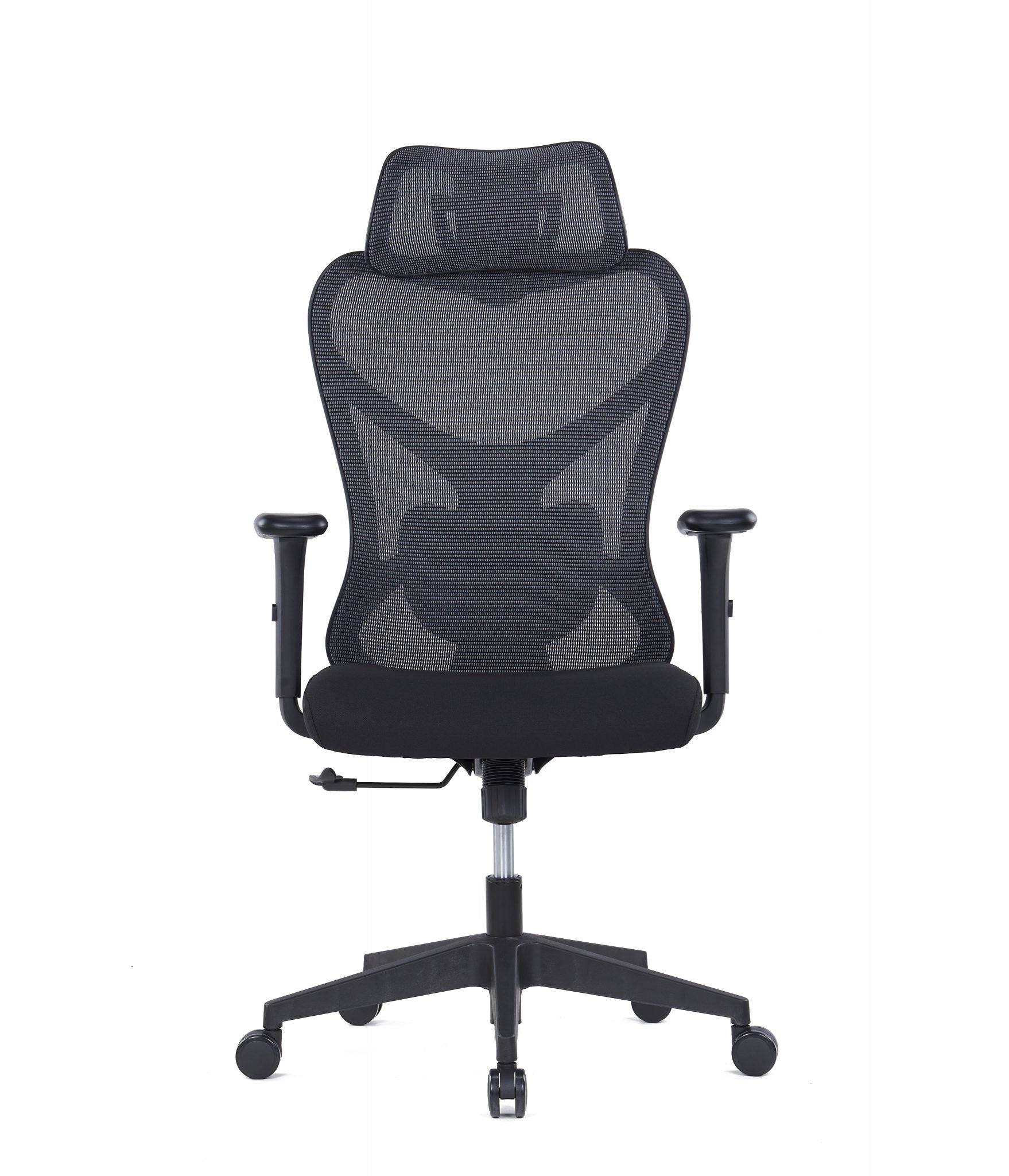 Breathable Mesh Ergonomic Chair Adjustable Headrest and Lumbar Support