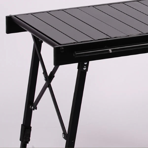 Foldable Camping Table with Adjustable Height