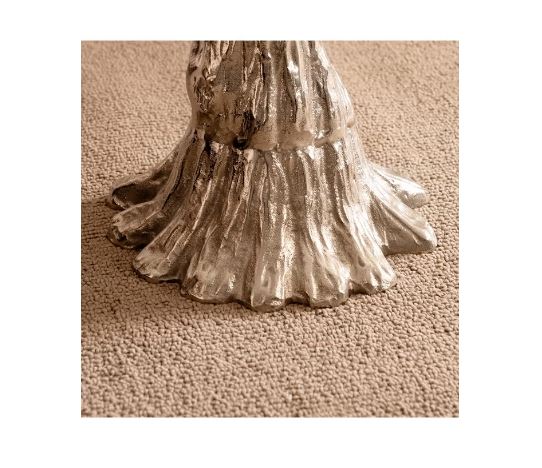 Trunk Accent Table – Silver | Modern Metal Storage Accent Table