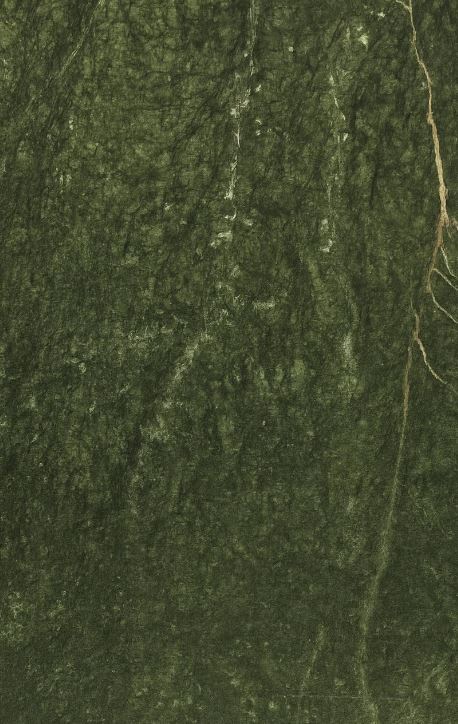 Luxury Natural Ming Green Marble Dining Table with Half Moon Legs