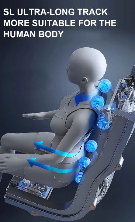 4D Full Massage Chair - 18 Auto Massage Programs