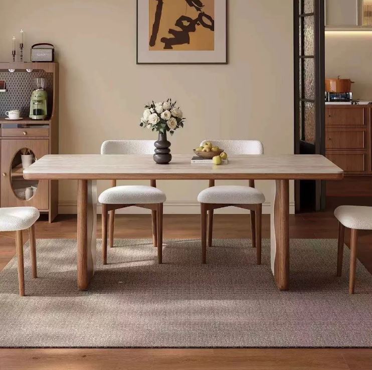 Elegant contemporary dining table