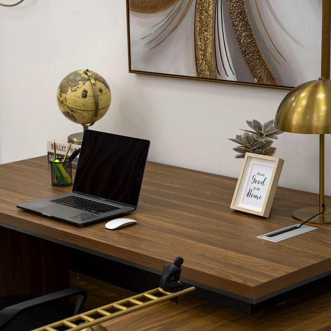 Luxury L-Shaped Office Desk
