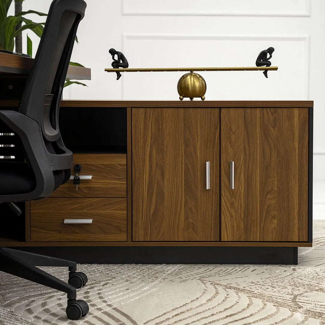 Luxury L-Shaped Office Desk