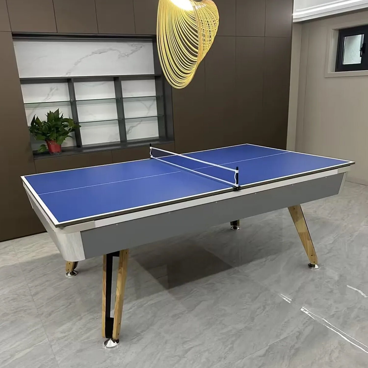 8ft 3 IN 1 Billiard Pool Tables with Full Accessory Multi-function Home Use Ping Pong Dining Table Convertible 3in1 Portability Pool Table