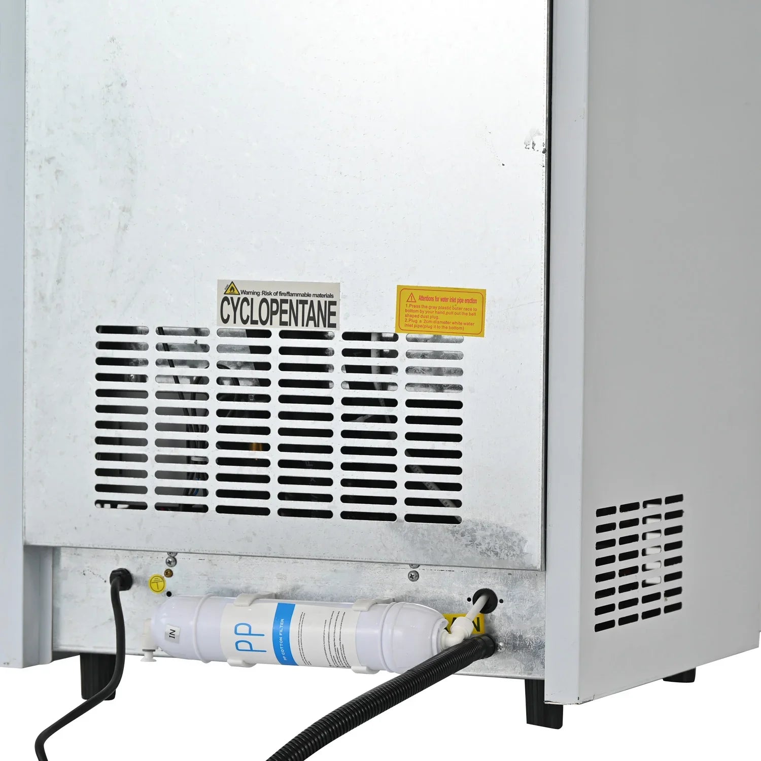 Commercial Ice Maker-120-130KG/day Large Capacity, 65 Ice Cubes are Made in 15 Minutes