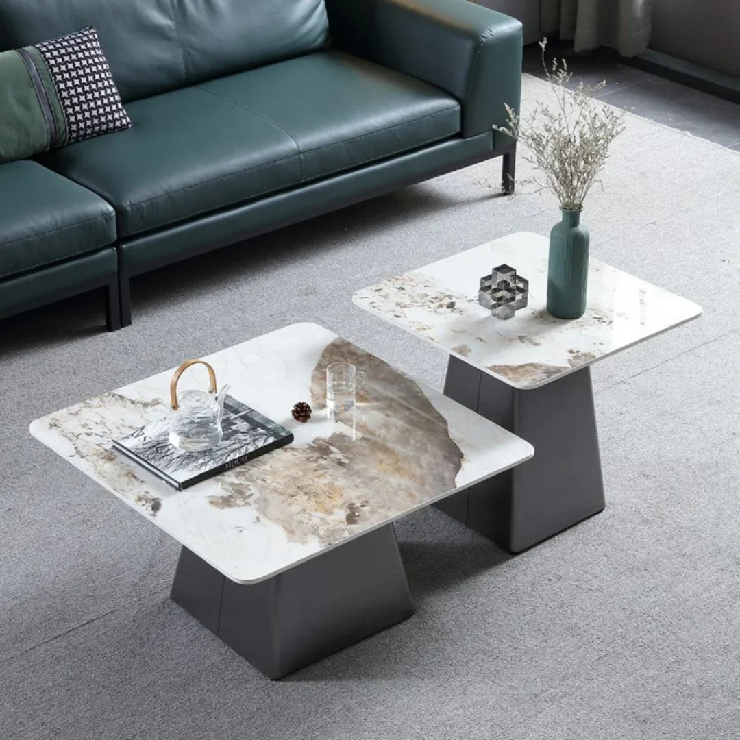 Elegant Modern Nesting Coffee Table Set (Pack of 2)